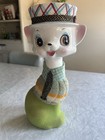 Vintage Rare Anthropomorphic Kitsch Japan Sweater Kitty Cat Bank