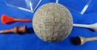 Antique Vintage Golf Ball Dunlop England 4 Vintage Golf Tees Display