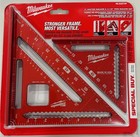 Milwaukee Mlsq070p 7   Rafter   4 5  Aluminum Trim Speed Square Set Made In Usa