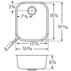 Franke Rgx110 Sink - Undermount Single Regatta Ss