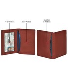 Minimalist Card Case With Expandable Pocket And Easy Card Access With Back Slot