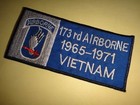 Vietnam War Patch Us 173rd Airborne Brigade 1965-1971 Vietnam