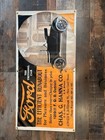 Vintage Ford Model T Runabout Wall Banner 4 Garage Or Man Cave