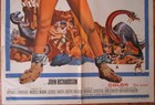 1966 One Million Years Bc Raquel Welch 1sh Movie Poster Rare Ed  R  Harryhausen