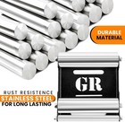 Grand Pitstop Motorcycle Roller Wheel Cleaning Main  Black Medium 