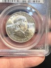1948-d 50c Franklin Half Dollar Pcgs Ms64 Fbl
