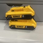 2 New Dewalt Dcb203 20v Max  Batteries 2 0ah Lithium Ion Li-ion 20 Volt Dcb203-2