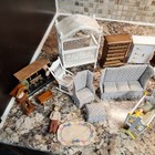 Lot Of Vintage Doll Furniture Minitures  Misc Collectables