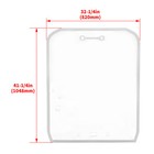 Track Loader Skidsteer Door Glass Polycarbonate For Kubota Svl65 Svl75 Svl97