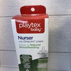 Lot Of 3- Playtex Nurser Drop-ins Liners 8-10 Oz Bpa-free 1 Bottle In Each Box
