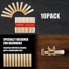 10 Pack Bb Clarinet Reeds 2 5 Strength For Beginner And Player  Thinner Reed    