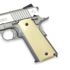 1911 Full Size Grips Faux Aged Ivory For Colt Gov  Taurus  S w  Rock Island