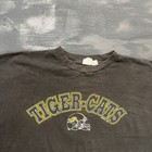 Vintage Hamilton Tiger-cats Shirt Mens Xxl Black 1990s Cfl Football