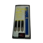 Vintage Sheaffer Calligraphy Pen Set 3 Nibs 7 Colors With Instructions Unused