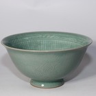 Korean Celadon Tea Bowl Kim Jong-ho Traditional Korean Ceramic Art Krs167