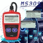 Ms309 Automotive Code Reader Obd2 Scanner Diagnostic Tool Car Check Engine Fault