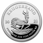2021 South Africa Krugerrand 2 Oz  999 Proof Silver Coin In Ogp