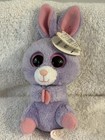 Ty Basket Beanies Collection Petunia The Purple Bunny Rabbit 2011 1st Generation