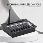 Wireless 24 Channel 2 4g Dmx 512 Controller Battery Console For Dj Stage Light