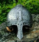 Medieval Viking Helmet 18ga Sca Larp  Viking Norman Nasal Helmet Knight Wearable