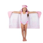 Peppa Pig Kids Bath pool beach Soft Cotton Terry Hooded Towel Wrap  24 In X   