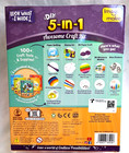 5 In 1 Awesome Craft Kit   Over 15 Projects Creative Diy Arts   Crafts Kit Kids 