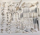 Silver Plate Dinnerware Flatware Mixed Lot 97pcs Over 9lbs Oneida 1881 Rogers