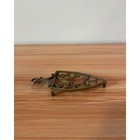 Vintage Wilton Brass Trivet   Scroll Footed Iron Trivet