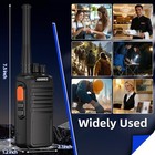 2 Pack Set Long Range Walkie Talkie Mile Two Way Radio Charge Waterproof Best