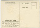 Kerry Blue Terrier 1930 s Dog Cigarette Card Postcard De-reszke No  27