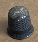 Vintage antique Sterling Silver Thimble Size 9