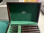 Cutco No  47 Table Steak Knifes 8 Pieces Original Wooden Storage Case In Box Exc