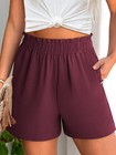 Shorts For Women dressy Casual Elastic High Waisted comfy Lightweight Airy su   