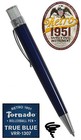 Retro 51  vrr-1307   Lacquered True Blue Tornado Rollerball Pen 