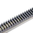 1-5modulus 45 steel Quenching Spur Gear Racks For Cnc Linear Motion Length1000mm