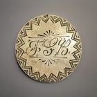 1876 Silver Seated Liberty Quarter - Love Token - Detailed Hand Engraved