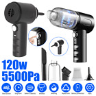 2 In 1 Cordless Electric Air Duster 45000rpm Hi-pressure Computer Car Cleaning