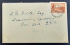 1934 Australia Ship Cover-2d Stamp Cd Loose Ship Letter Sydney
