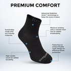 Wrightsock Coolmesh Ii Quarter Running Socks For Men And Women