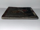 Dragonfly Faience Art Pottery Tile Dragonfly Tile Art Pottery Artist Signed