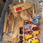 Vintage Wooden Brio Train Set
