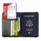 Passport Holder Cover Rfid Blocking Leather Travel Wallet With Card Slots