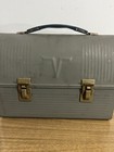 Vintage American Thermos Bottle Co  Metal Dome Lid Lunch Box