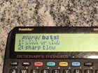 Franklin Bookman Mws-840 Electronic Speaking Dictionary Thesaurus Screen Issues
