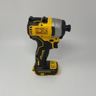 Dewalt Atomic 20v 1 4  Impact Driver Dcf809b Tool Only  Yellow black