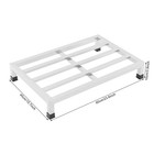2pcs Stainless Steel Dunnage Racks Plants Storage Holder Commercial Food Stands