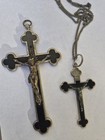 Huge Lot Of Antique   Vintage Catholic Religious Holy Medals Pendants Rosary 