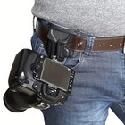 Holster Hanger Quick Strap Waist Belt Buckle Button Mount Clip Camera Video Bags