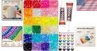 Durable 2000pcs 6mm Jelly Ab Flatback Rhinestones - Perfect For Diy Projects