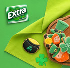 Extra Spearmint Sugar-free Chewing Gum  15 Pieces Per Pack  set Of 10 